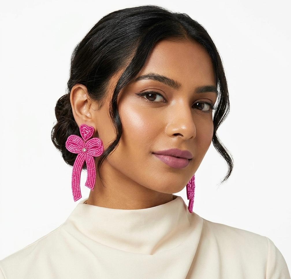 Bow Down, It's Beaded Pink