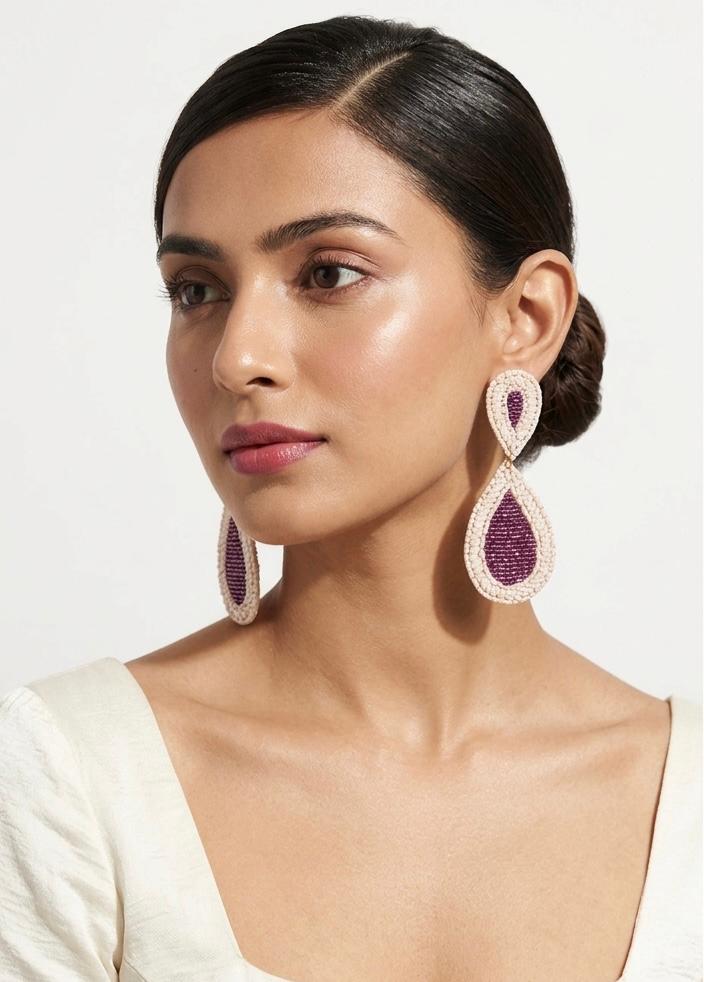 Wine Not, Double Drop Earrings