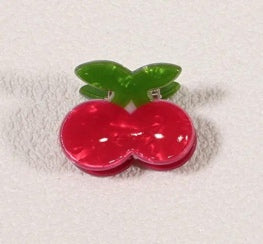 Red Cherry Hair Claw Clip