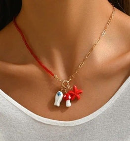Ocean Charm Pendant Necklace