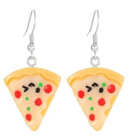 Pizza Slice Drop Earrings