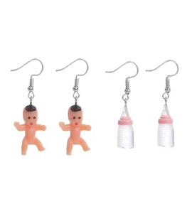 Geometric Drop Earrings