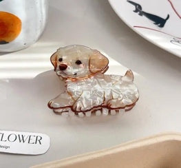 Puppy Claw Hair Clip