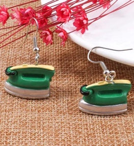 Vintage Iron Drop Earrings
