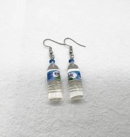 Water Bottle Drop Earrings