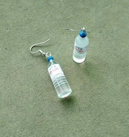 Water Bottle Drop Earrings V2