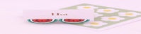Watermelon Scallop Stud Earrings
