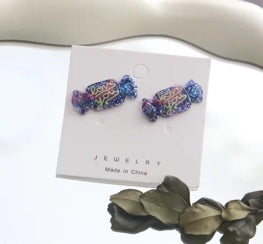Sparkly Candy Stud Earrings