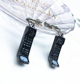 Retro Flip Phone Ear Clips
