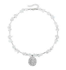 Steel Crystal Chip Choker
