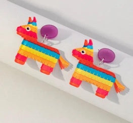 Pinata Pony Drop Earrings