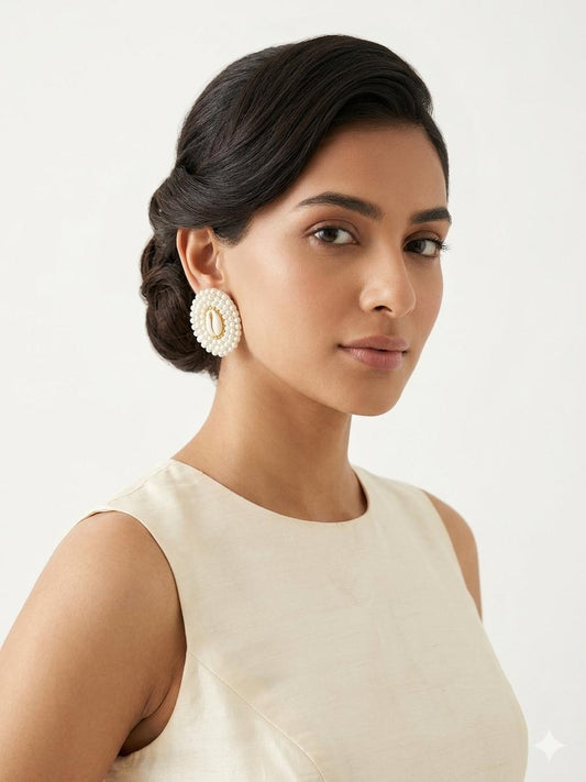 Pearl Of The Party Studs