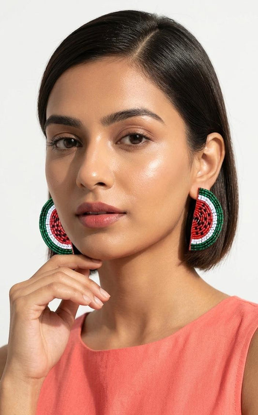 One In A Melon Earrings